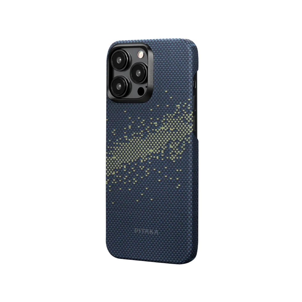 Husa MagEZ 4 StarPeak Milky Way Pitaka 1500D , Aramida iPhone 15 Pro [2]