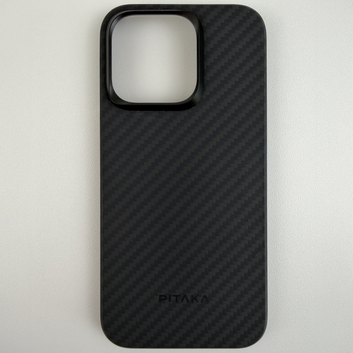 [Outlet] Husa MagEZ 4 Pitaka, Aramida 1500D iPhone 15 Pro Negru/Gri MagSafe [2]