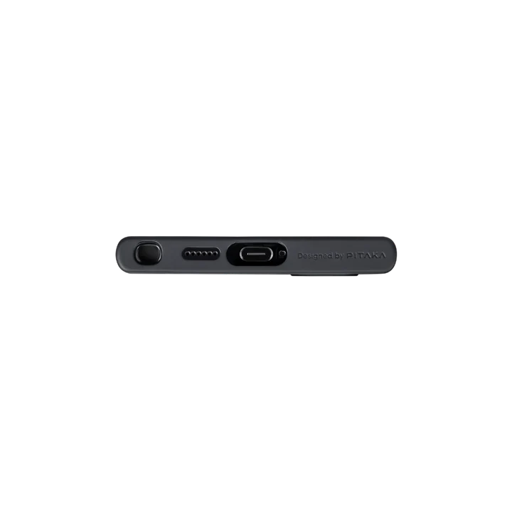 Husa MagEZ Pro 4 PinButton Pitaka , Aramida Galaxy S24 Ultra Negru/Gri MagSafe [5]