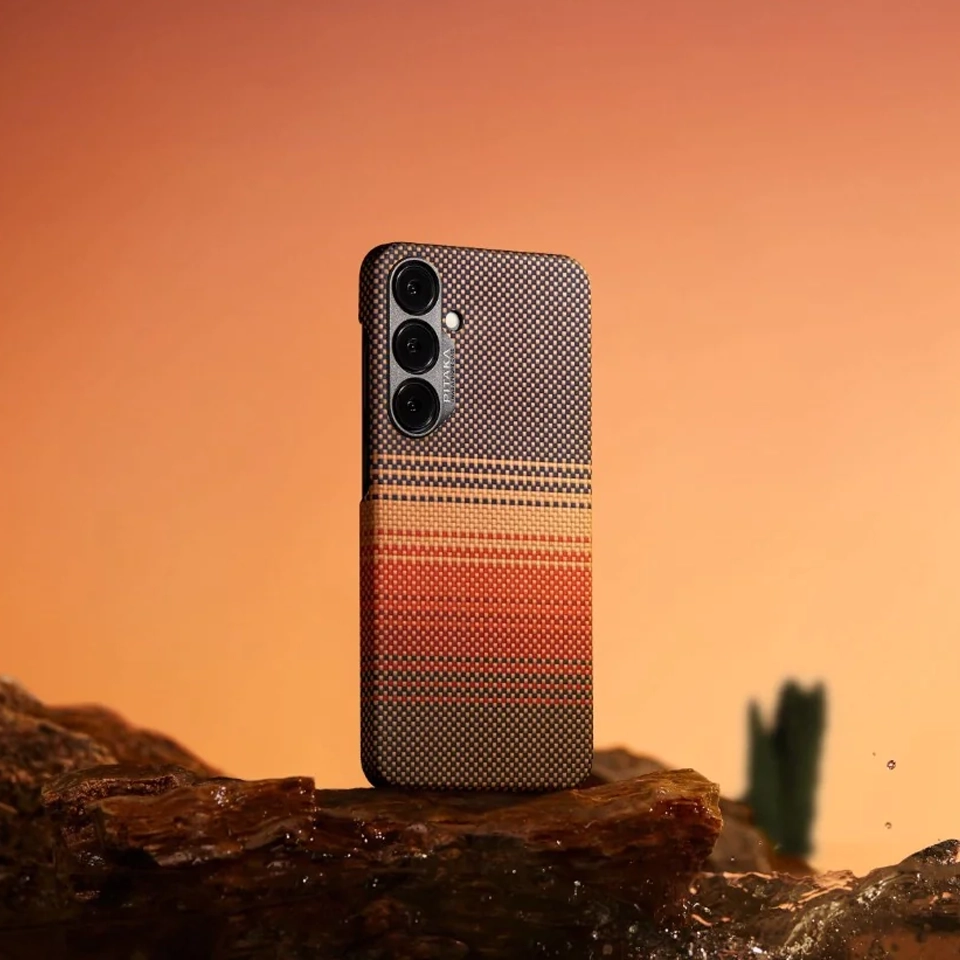 Husa MagEZ 4 Pitaka Sunset, Aramida Galaxy S24 Plus MagSafe [7]