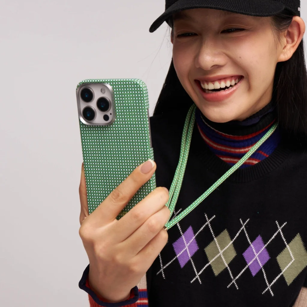 Husa MagEZ 5 Forest Green, Aramida iPhone 16, Verde, MagSafe, Ultra Slim [6]