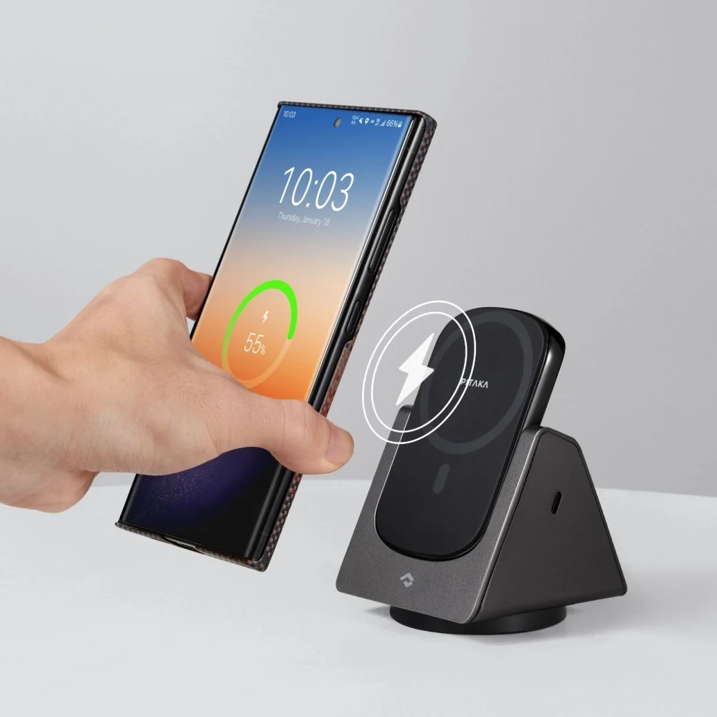 [Outlet] Husa MagEZ 6 Pitaka Sunset 600D, Aramida Samsung S25 Plus, MagSafe [13]