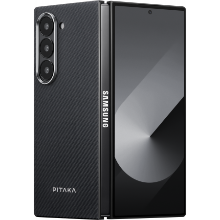 Husa MagEZ 5 Pitaka 600D, Aramida Samsung Z Fold 6, Negru/Gri, Ultra Slim [2]