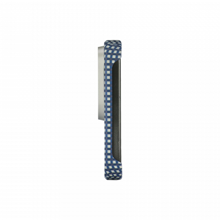 Husa MagEZ 5 Pitaka Ocean, Aramida 600D iPhone 15 Pro, Albastru/Alb, MagSafe, Ultra Slim [4]