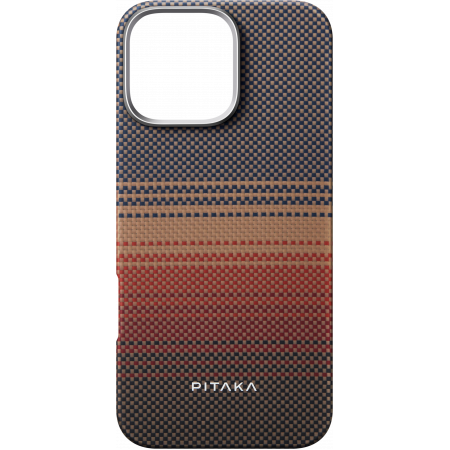 Husa MagEZ 5 Pitaka Sunset, Aramida iPhone 16 Pro Max, MagSafe, Ultra Slim [8]