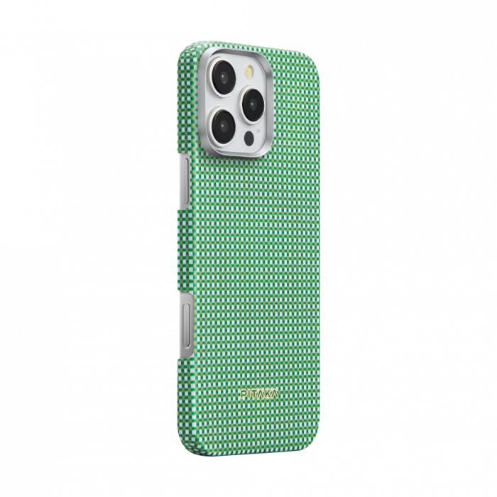 Husa MagEZ 5 Forest Green, Aramida iPhone 16 Pro Max, Verde, MagSafe, Ultra Slim [3]