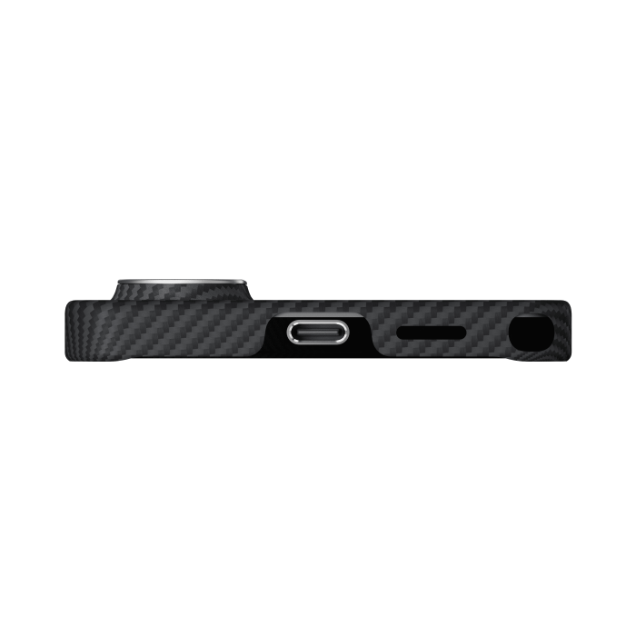 [Outlet] Husa Samsung S26 Ultra Pitaka, MagEZ 600D, Edge Case, Aaron Button, MagSafe, Aramida, Negru/Gri [9]