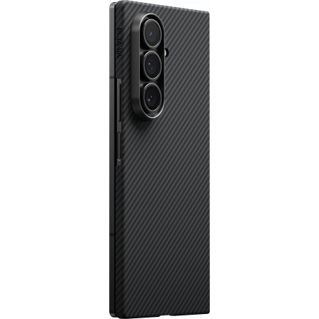 [Outlet] Husa MagEZ 6 Pitaka 600D, Aramida Samsung Z Fold 7, Negru/Gri, Ultra Slim [6]