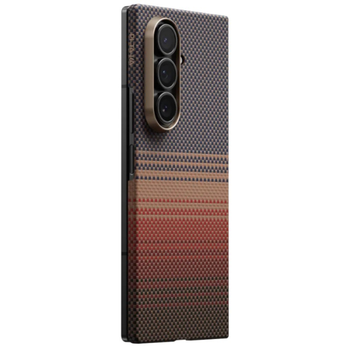 Husa MagEZ 6 Pitaka 600D, Aramida Samsung Z Fold 7, Sunset, Ultra Slim [3]