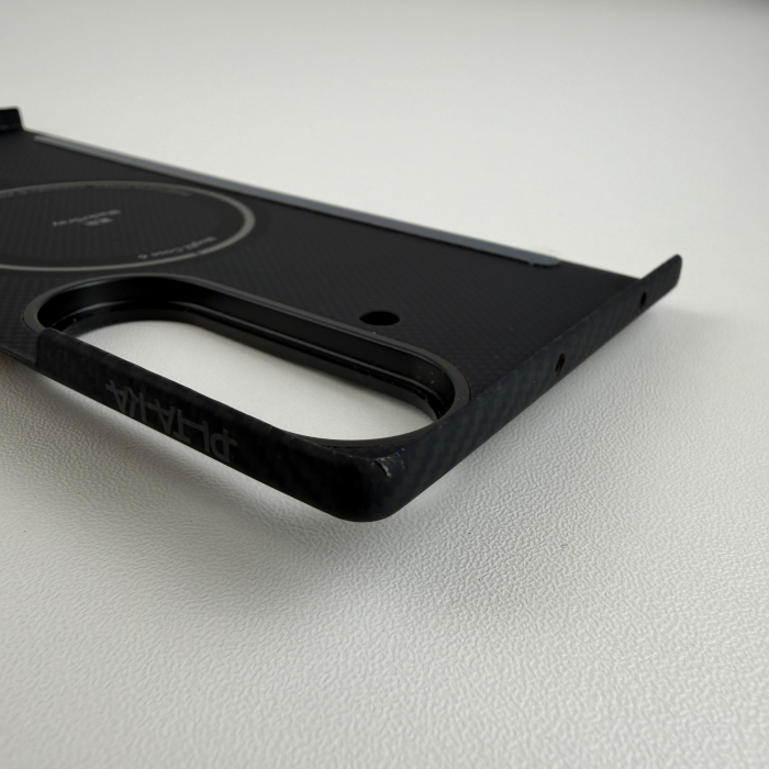 [Outlet] Husa MagEZ 6 Pitaka 600D, Aramida Samsung Z Fold 7, Negru/Gri, Ultra Slim [3]