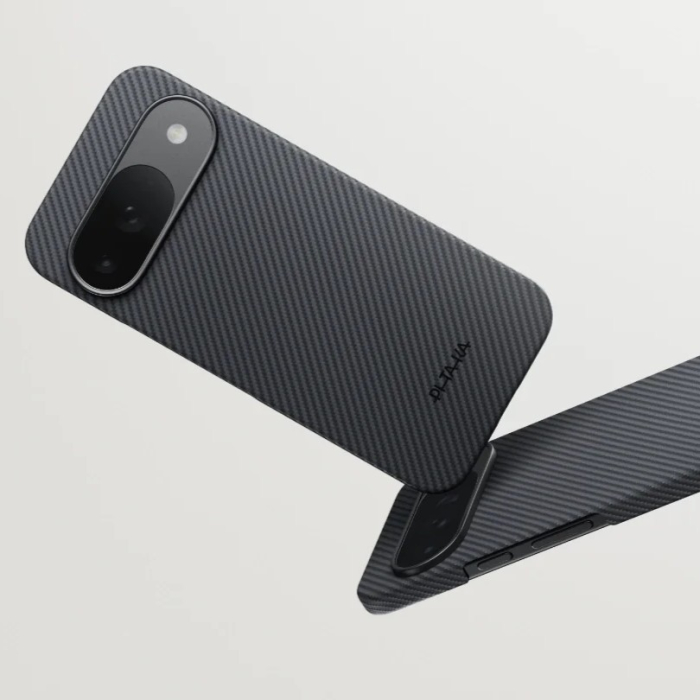Husa MagEZ 6 Pitaka Google Pixel 10 Pro XL, Aramida 600D, Negru/Gri, MagSafe, Ultra Slim [6]