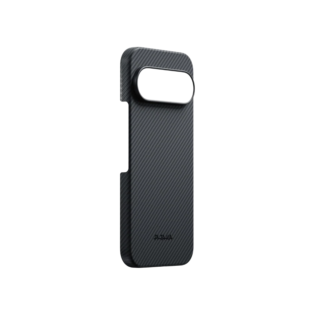 Husa MagEZ 6 Pitaka Google Pixel 10 Pro XL, Aramida 600D, Negru/Gri, MagSafe, Ultra Slim [3]