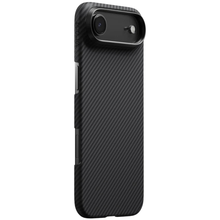 Husa MagEZ 7 Pitaka iPhone 17 Air, Aramida 600D, Negru/Gri, MagSafe, Ultra Slim [1]
