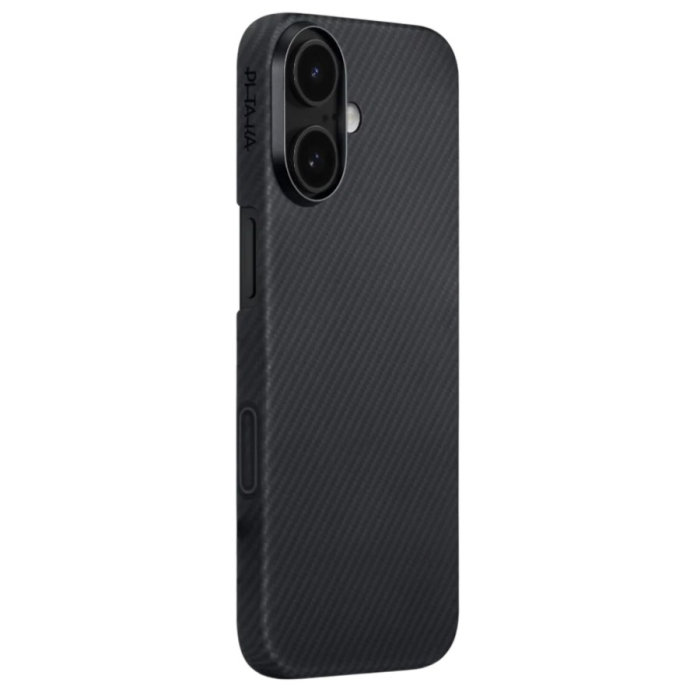Husa MagEZ 7 Pitaka iPhone 17, Aramida 600D, Negru/Gri, PitaTap™, MagSafe, Ultra Slim [1]