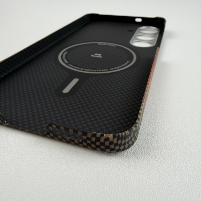 [Outlet] Husa MagEZ 6 Pitaka Sunset 600D, Aramida Samsung S25 Plus, MagSafe [3]