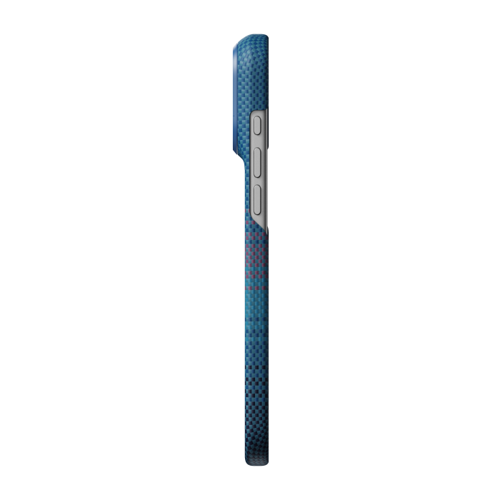 Husa Pitaka iPhone 18 Pro Max, Edge Case, Moonrise, PitaTap™, MagSafe, Ultra Slim, 01* Midnight [5]