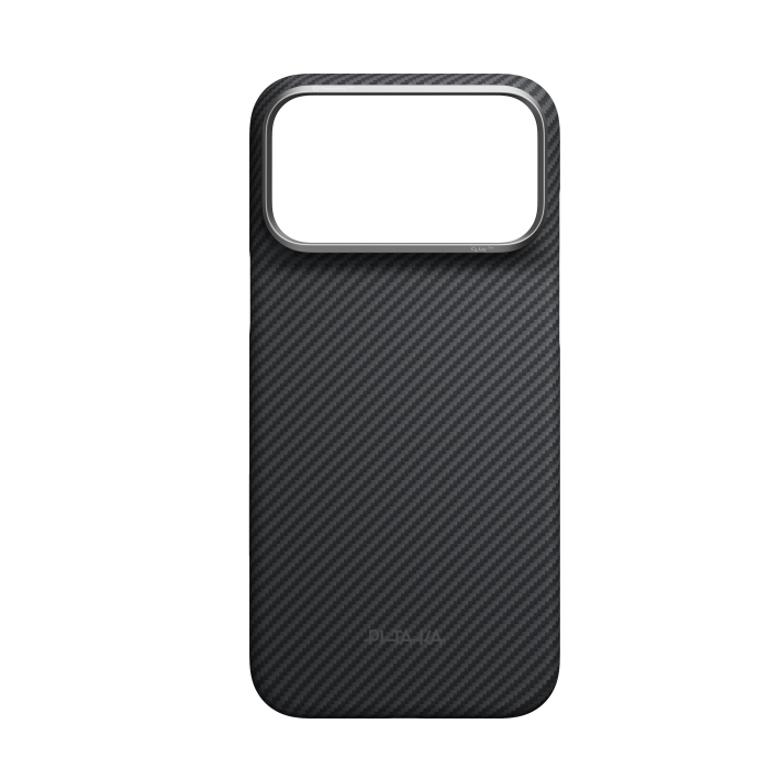 Husa Pitaka iPhone 18 Pro Max, Edge Case, Classic, PitaTap™, MagSafe, Ultra Slim, Negru/Gri [3]