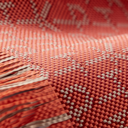 Husa MagEZ 7 Pitaka iPhone 17 Pro Max, Aramida 600D, Monogram, Gold Red, PitaTap™, MagSafe, Ultra Slim [7]