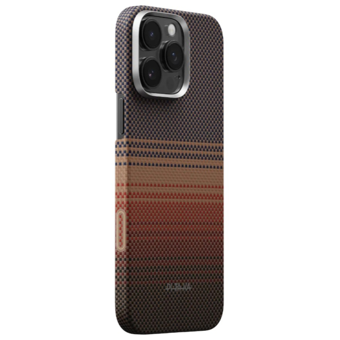 Husa MagEZ 6 Pitaka iPhone 16 Pro Max, Aramida 600D, Sunset, PitaTap™, MagSafe, Ultra Slim [1]