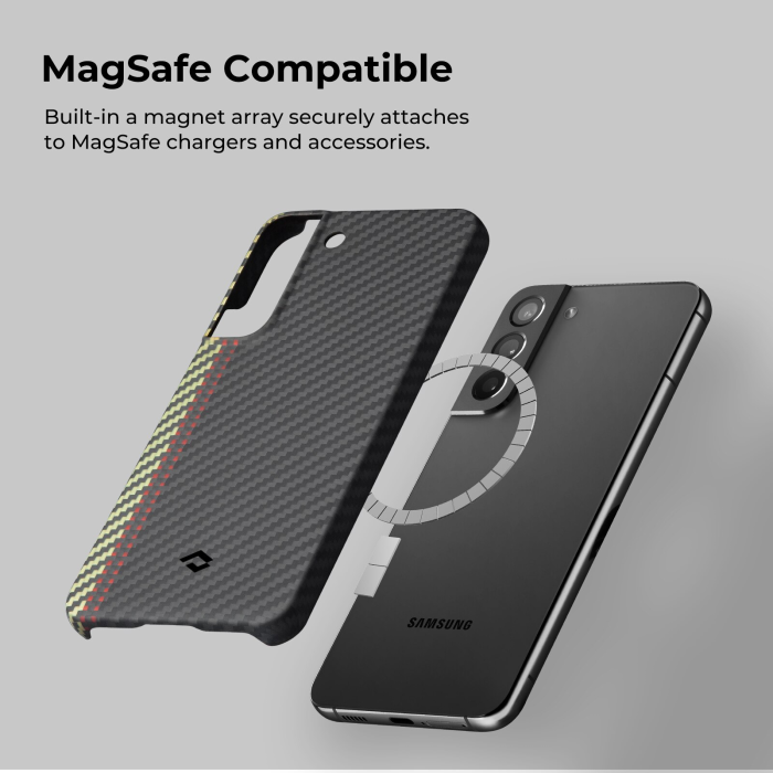 Husa Pitaka Samsung Galaxy S22 Plus, Aramida, MagSafe, Overture [9]