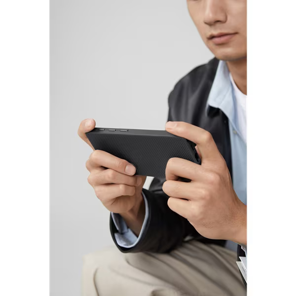 Husa MagEZ Pro PinButton Pitaka , Aramida Galaxy S25 Ultra Negru/Gri MagSafe [7]