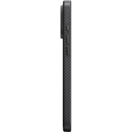 Husa MagEZ Pro 4 Pitaka 600D, Aramida iPhone 16 Pro Max, Military-Grade, Negru/Gri [6]