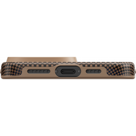 Husa MagEZ Pro 4 Pitaka Sunset 600D, Aramida iPhone 16 Pro, Military-Grade [6]