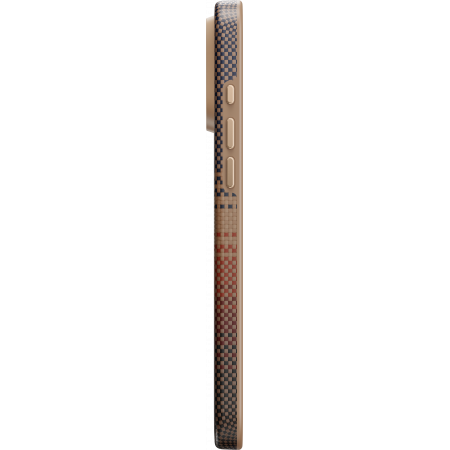 Husa MagEZ Pro 4 Pitaka Sunset 600D, Aramida iPhone 16 Pro Max, Military-Grade [4]
