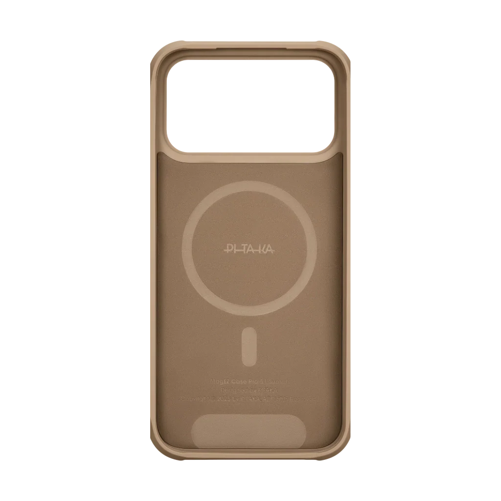 Husa MagEZ ProGuard Pitaka iPhone 17 Pro, Aramida 600D, Sunset, MagSafe, Protectie antisoc [5]