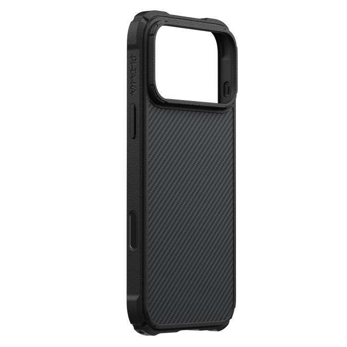 Husa Pitaka iPhone 18 Pro Max, Cairn, ProGuard, Classic, MagSafe, Protectie antisoc, Negru/Gri [3]