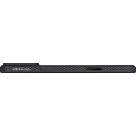 Husa MagEZ UltraGuard Pitaka iPhone 17 Pro, Aramida 600D, Negru/Gri, MagSafe, Protectie antisoc [5]