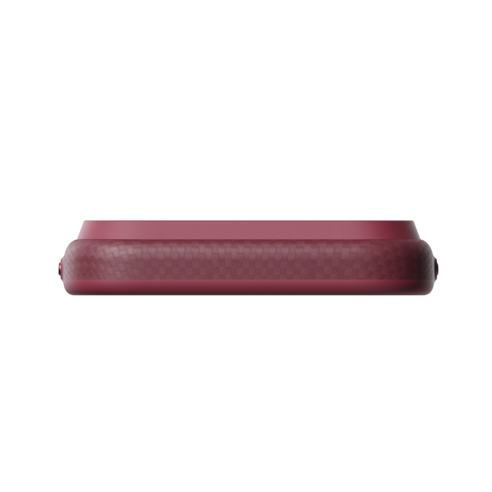 Husa Pitaka iPhone 18 Pro, UltraGuard, Argyle, MagSafe, Protectie antisoc, Summa, Burgundy [8]