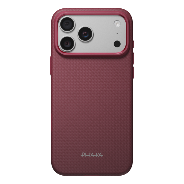 Husa Pitaka iPhone 18 Pro Max, UltraGuard, Argyle, MagSafe, Protectie antisoc, Summa, Burgundy [3]