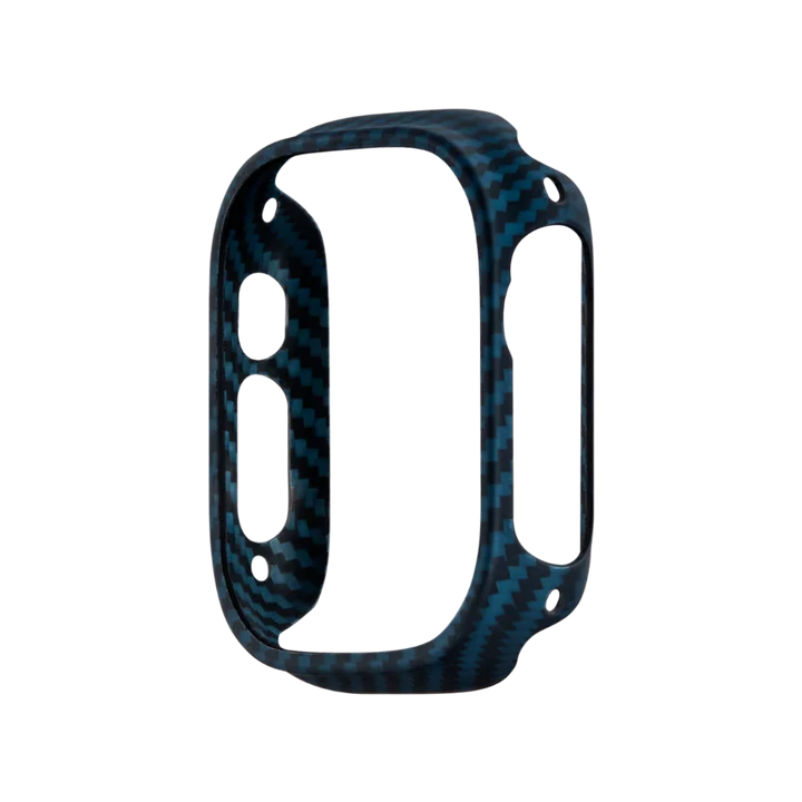 Husa Pitaka Air Case Aramida, Apple Watch Ultra/Ultra 2, Negru/Albastru 49 mm [5]