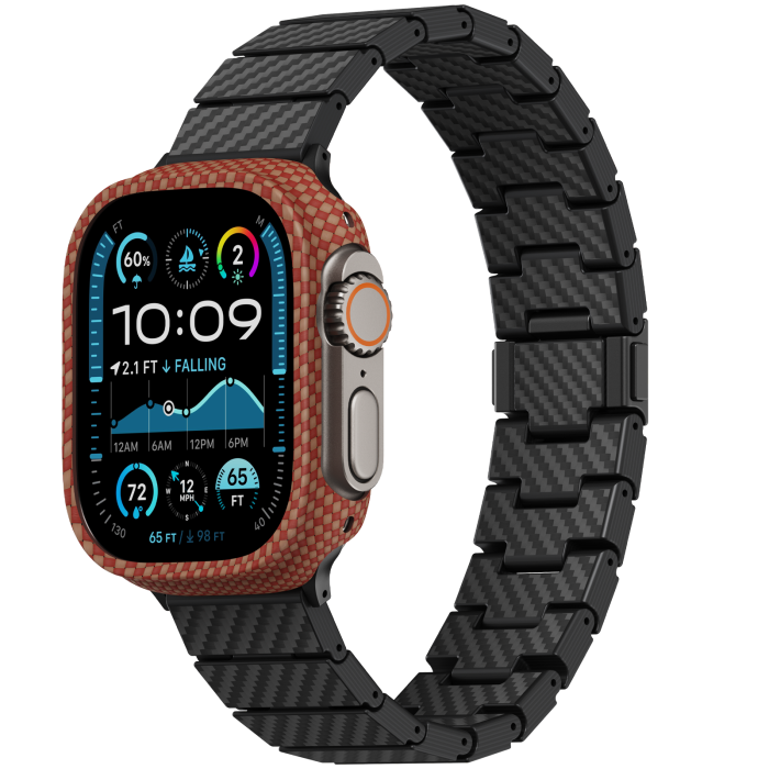 Husa Pitaka Air Case Aramida, Apple Watch Ultra/ Ultra 2/Ultra 3, 49mm , Sunset [6]