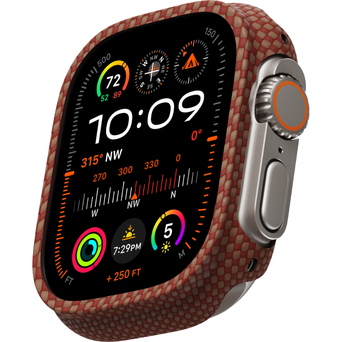 Husa Pitaka Air Case Aramida, Apple Watch Ultra/ Ultra 2/Ultra 3, 49mm , Sunset [1]