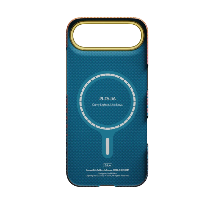 Husa Pitaka iPhone 17 Air, Edge Case, Transistor Heartbeat 05*, California Dream, MagSafe, Ultra Slim [3]