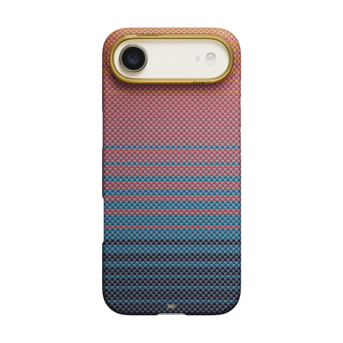 Husa Pitaka iPhone 17 Air, Edge Case, Transistor Heartbeat 05*, California Dream, MagSafe, Ultra Slim [2]