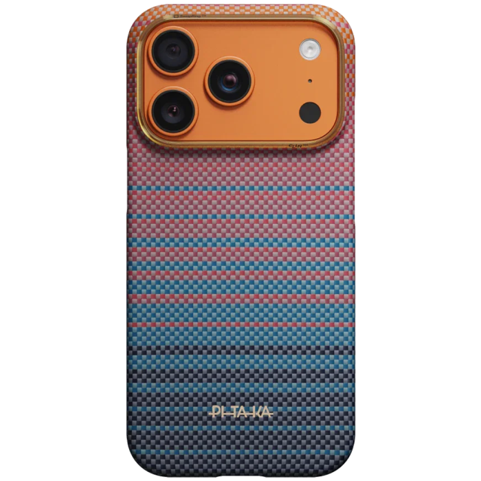 Husa Pitaka iPhone 17 Pro, Edge Case, Transistor Heartbeat 05*, California Dream, PitaTap™, MagSafe, Ultra Slim [2]