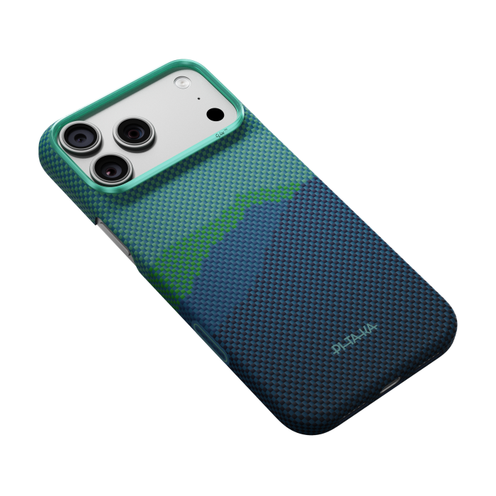 Husa Pitaka iPhone 18 Pro Max, Edge Case, Over The Horizon, PitaTap™, MagSafe, Ultra Slim, 02* Summer Noon [6]