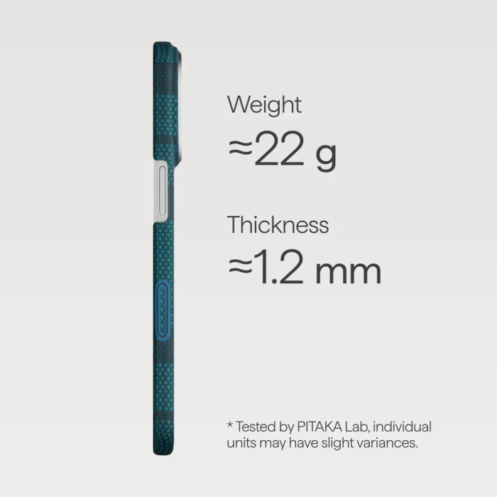 Husa Pitaka iPhone 17 Pro Max, Edge Case, Forest Dawn, PitaTap™, MagSafe, Ultra Slim [5]