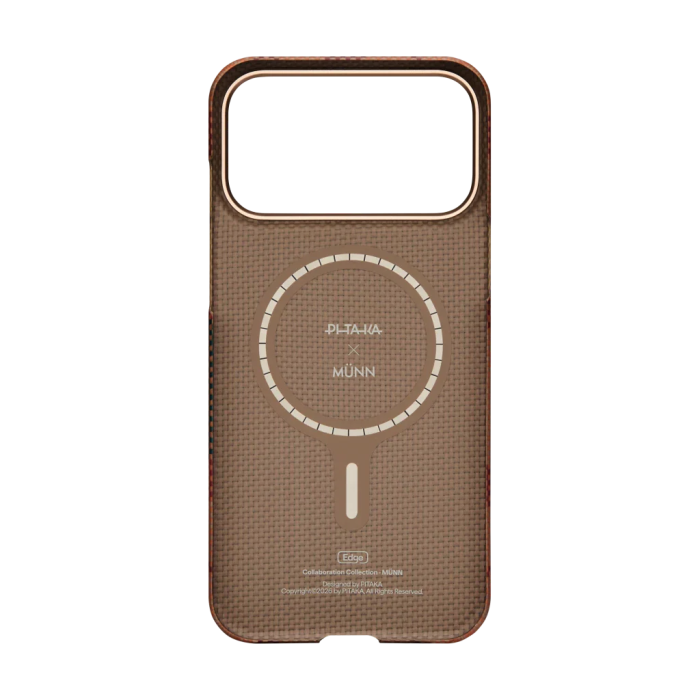 Husa Pitaka iPhone 17 Pro Max, Edge Case, Cloud Dusk, PitaTap™, MagSafe, Ultra Slim [3]
