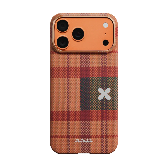 Husa Pitaka iPhone 17 Pro, Edge Case, Cloud Dusk, PitaTap™, MagSafe, Ultra Slim [2]
