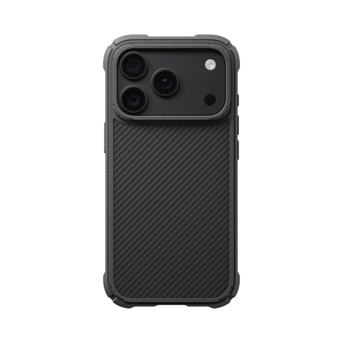 Husa Pitaka iPhone 18 Pro/ 17 Pro, Cairn, ProGuard, MagSafe, Protectie antisoc, Negru/Gri [3]