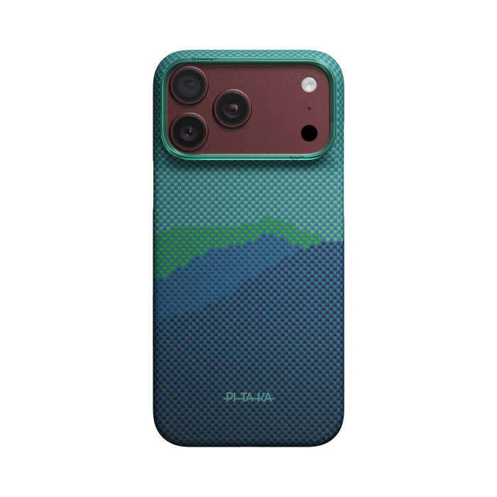 Husa Pitaka iPhone 18 Pro/ 17 Pro, Edge Case, Over The Horizon, PitaTap™, MagSafe, Ultra Slim, 02* Summer Noon [2]