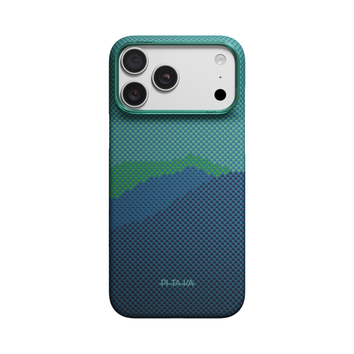 Husa Pitaka iPhone 18 Pro/ 17 Pro, Edge Case, Over The Horizon, PitaTap™, MagSafe, Ultra Slim, 02* Summer Noon [4]