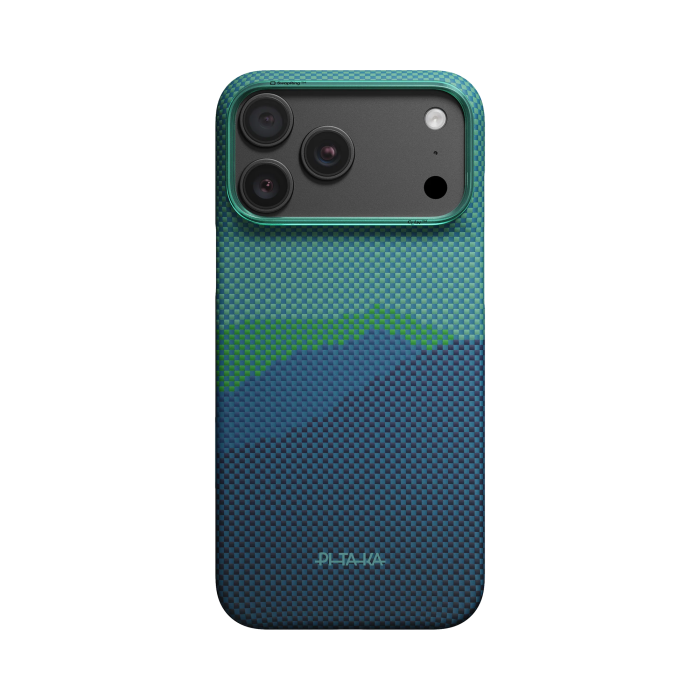 Husa Pitaka iPhone 18 Pro/ 17 Pro, Edge Case, Over The Horizon, PitaTap™, MagSafe, Ultra Slim, 02* Summer Noon [3]