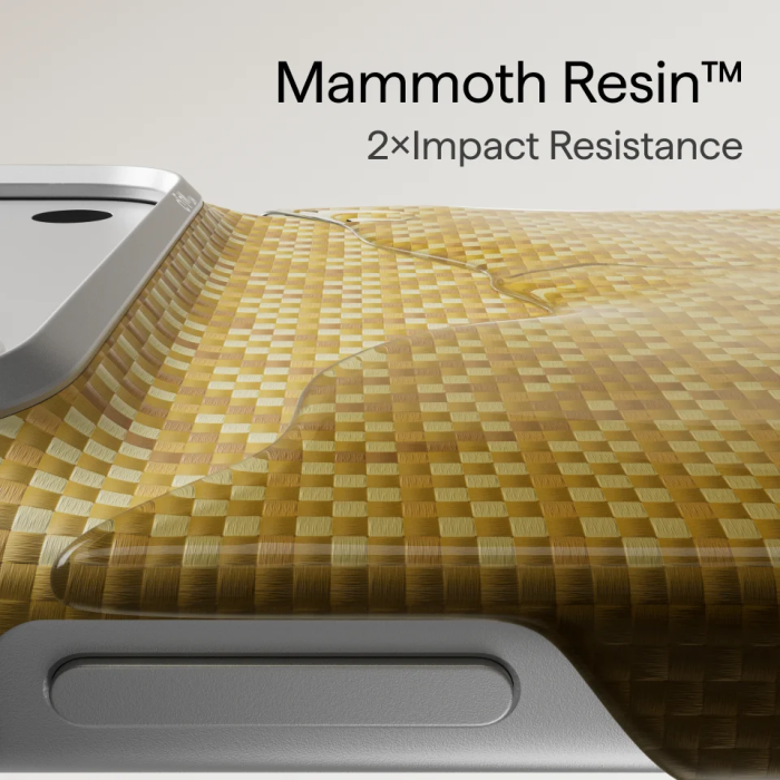 Husa Pitaka iPhone 18 Pro Max/ 17 Pro Max, Edge Case, Wind Over Wheat, PitaTap™, MagSafe, Ultra Slim, 01* Golden Drift [8]