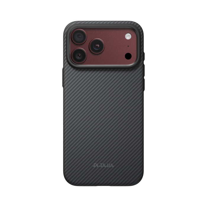 Husa Pitaka iPhone 18 Pro/ 17 Pro, Summa, UltraGuard, MagSafe, Protectie antisoc, Summa, Negru/ Gri [2]
