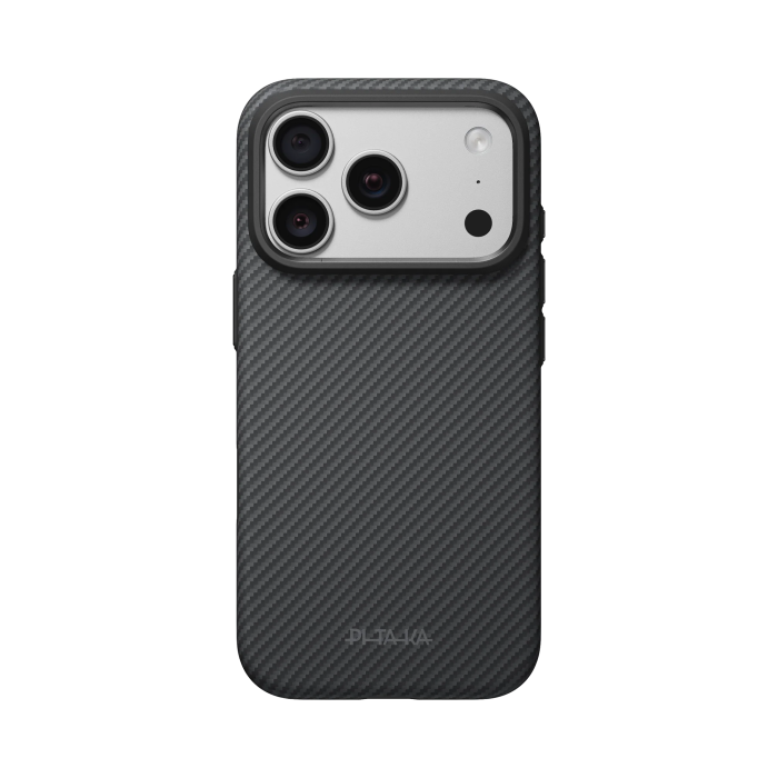 Husa Pitaka iPhone 18 Pro/ 17 Pro, Summa, UltraGuard, MagSafe, Protectie antisoc, Summa, Negru/ Gri [4]